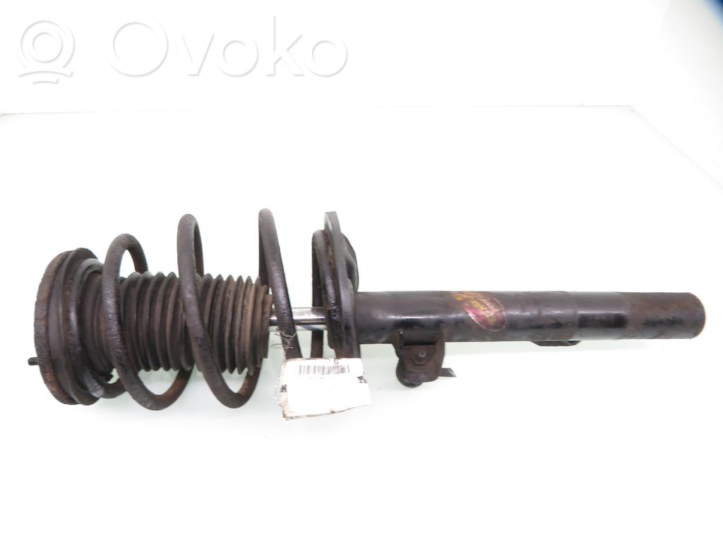 Front shock absorber with coil spring