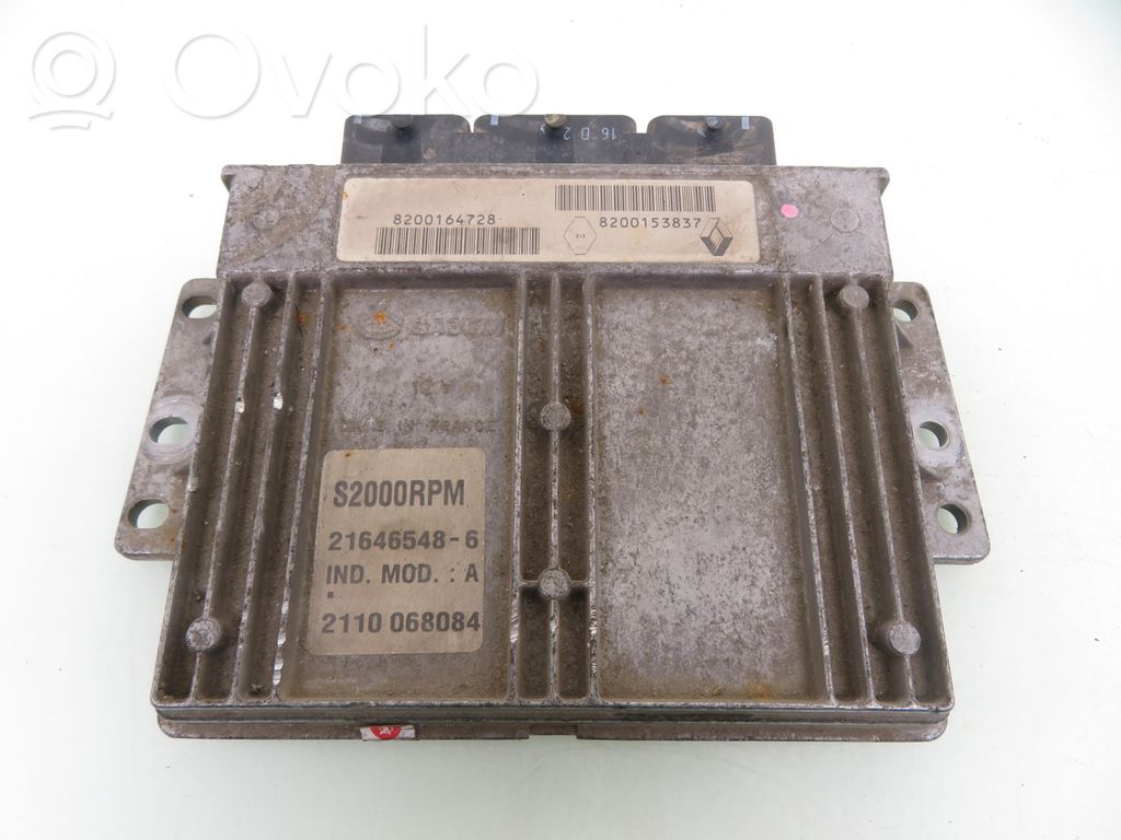 Engine control unit/module   8200164728,8200153837,216465486,216465486,8200153837,8200164728