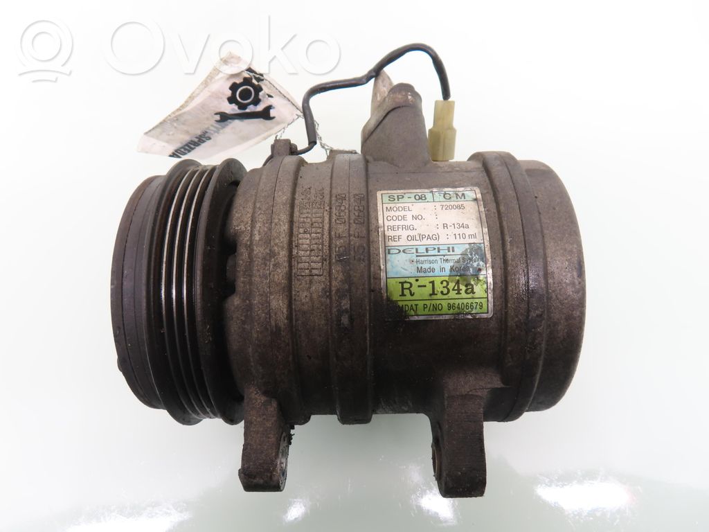 Chevrolet Matiz Compressore aria condizionata (A/C) (pompa) 