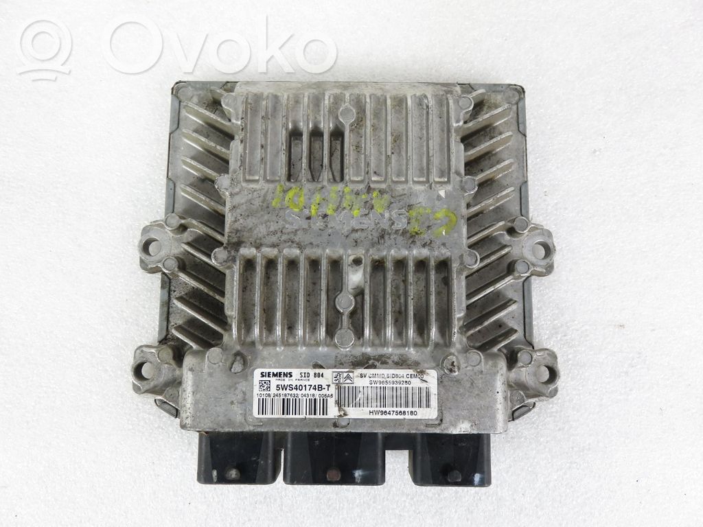 Peugeot 206 Engine control unit/module 