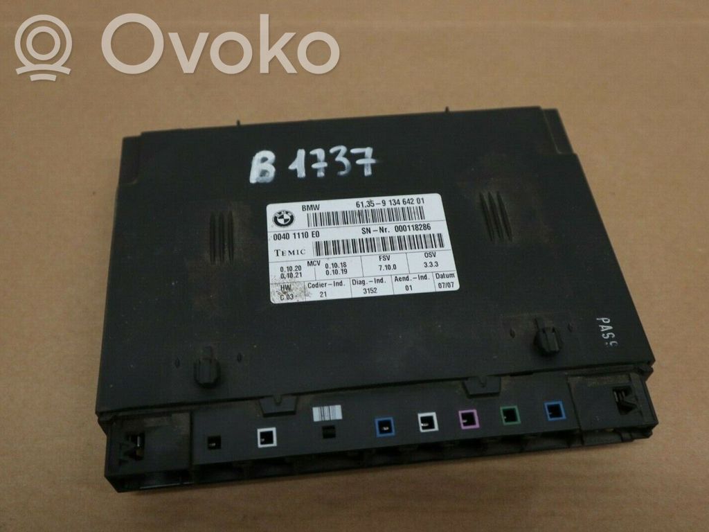 BMW 7 E65 E66 Seat control module 