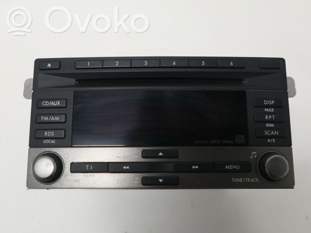 Subaru Forester SH Unité principale radio / CD / DVD / GPS 