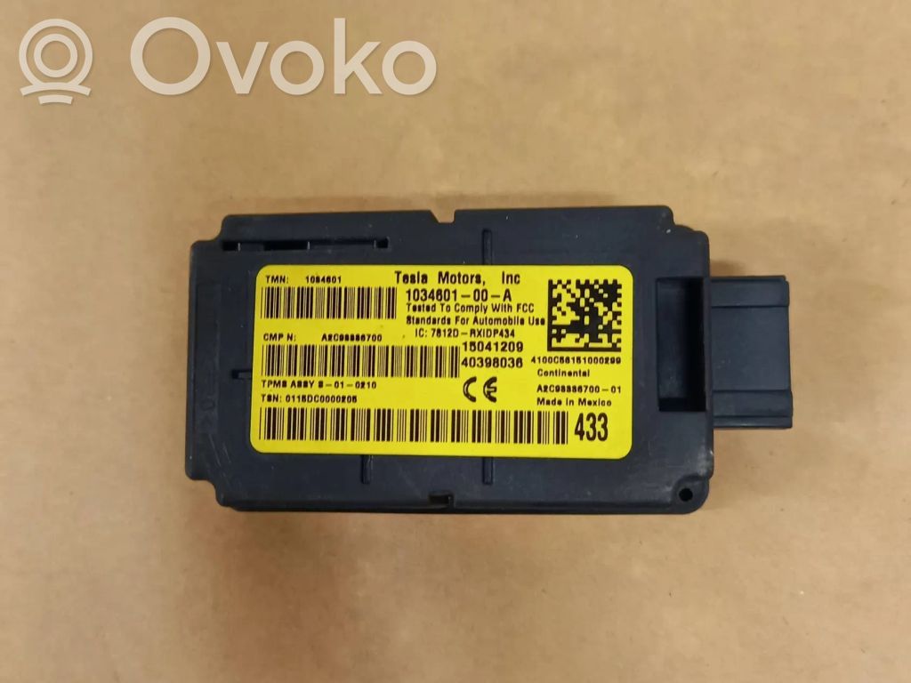 Tesla Model S Module de pression des pneus 