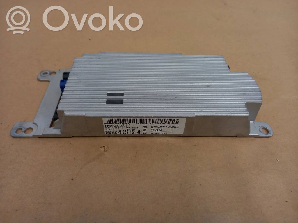 BMW 6 F12 F13 Bluetoothin ohjainlaite/moduuli 