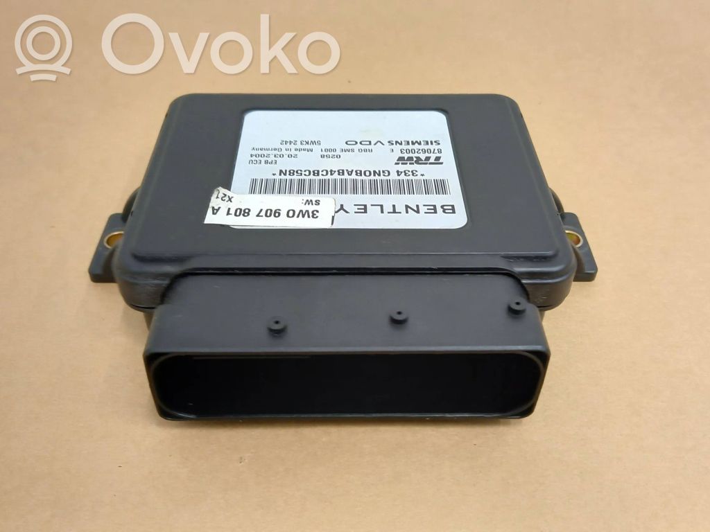 Hand brake control module   3W0907801A,20032004,5WK32442