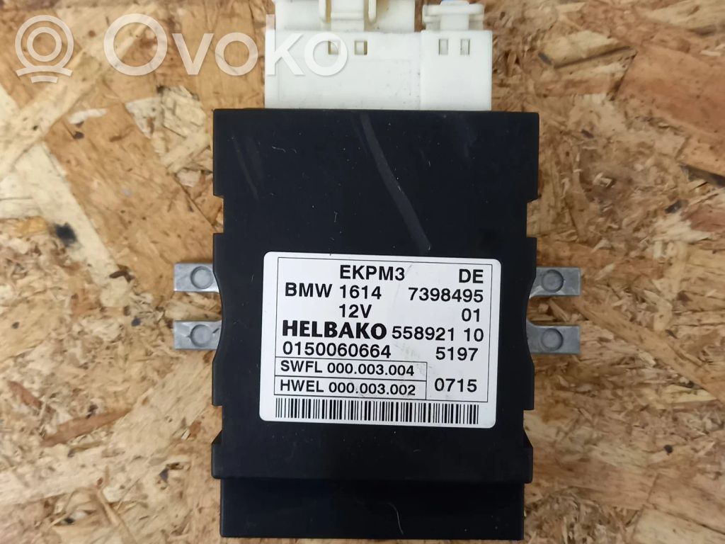 Fuel injection pump control unit/module   7398495,30020715,5197,55892110