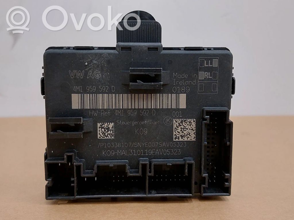 Porsche Cayenne (9Y0 9Y3) Door control unit/module 