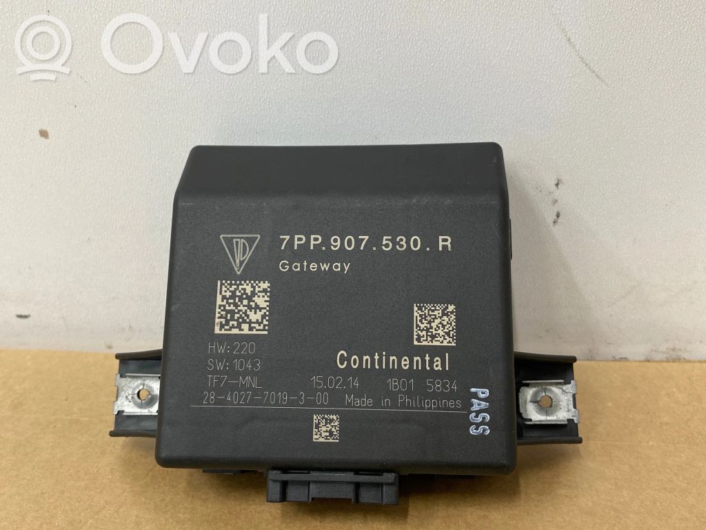 Gateway control module   7PP907530R,1B015834,2840277119300,7PP907530