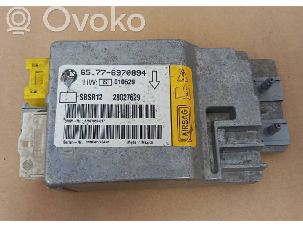 Airbag control unit/module   6970894,65776970894,28027629