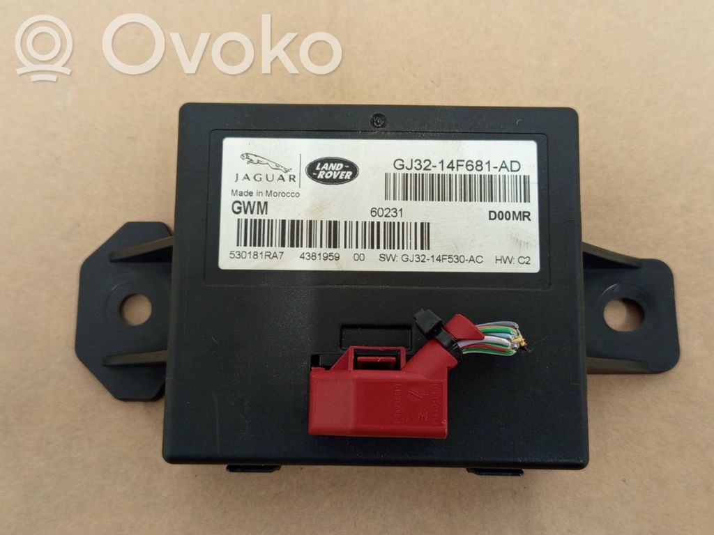 Land Rover Evoque I Moduł sterowania Gateway 