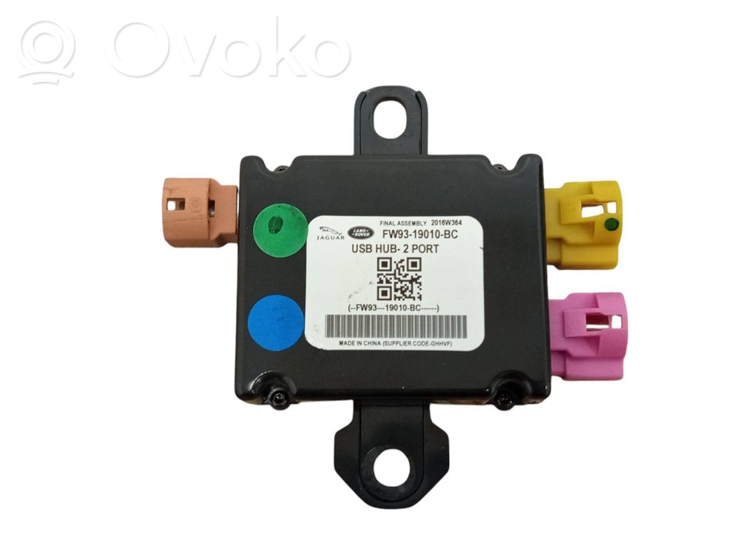 Jaguar XJ X351 USB interface control unit module 