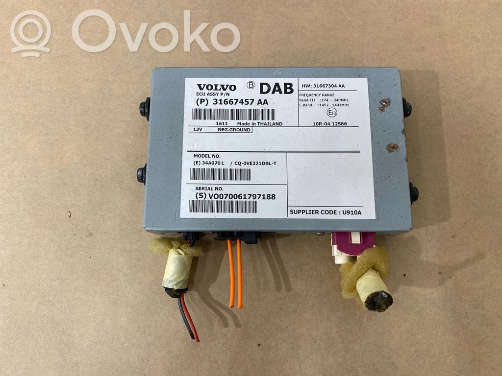 Volvo S60 Amplificateur d'antenne 