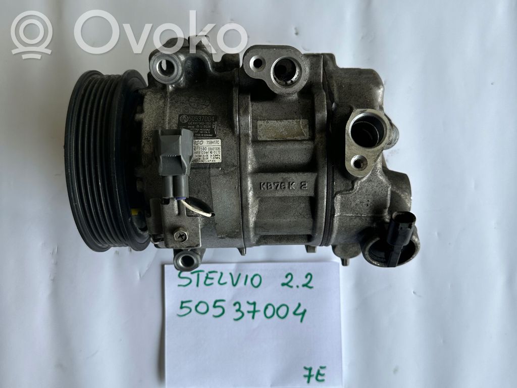 Alfa Romeo Stelvio Kompresor / Sprężarka klimatyzacji A/C 