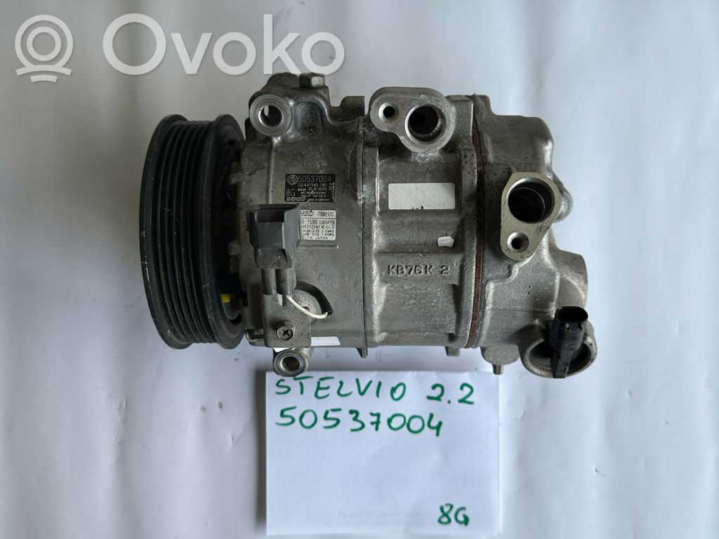 Alfa Romeo Stelvio Kompresor / Sprężarka klimatyzacji A/C 
