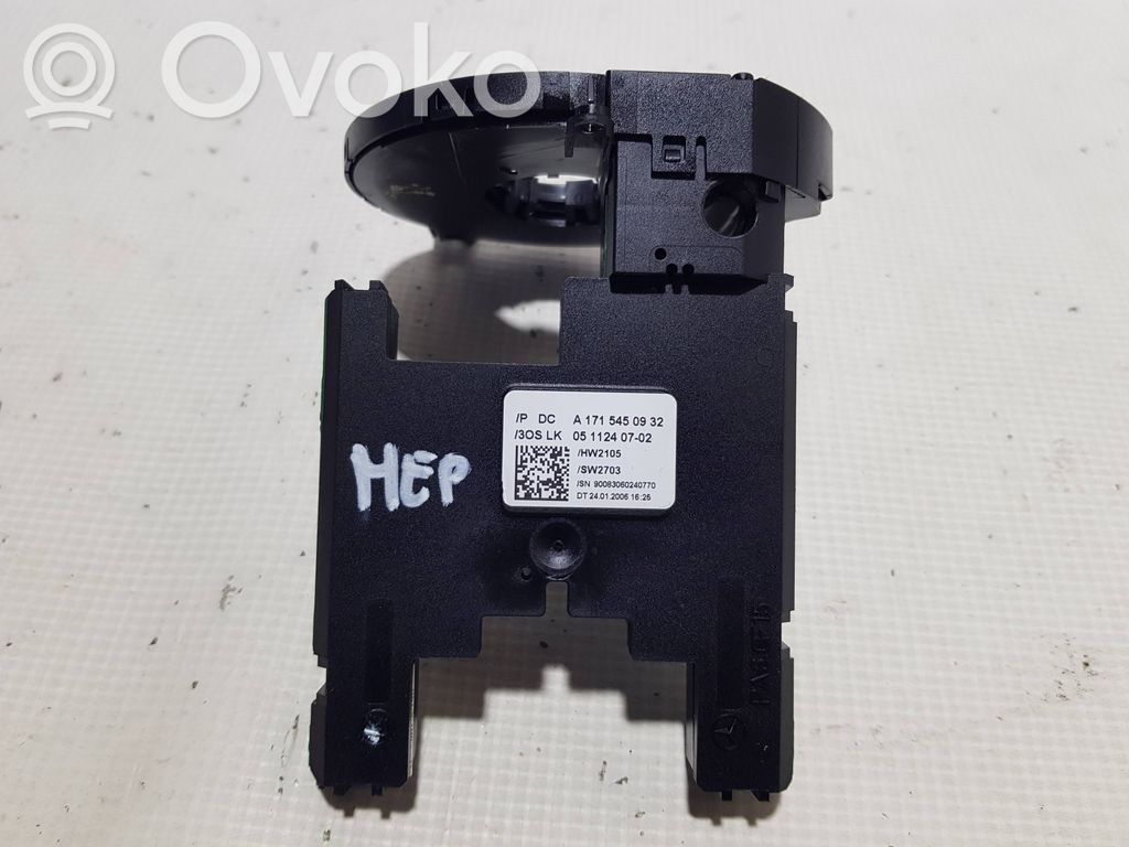 Mercedes-Benz CLS C219 Sensor de ángulo de dirección 