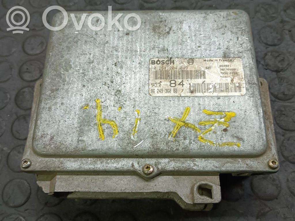 Citroen TEST Engine control unit/module ECU 