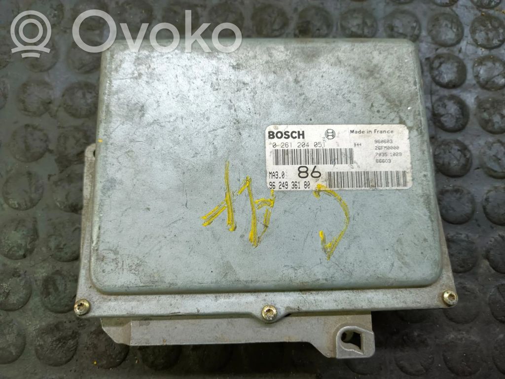 Citroen TEST Engine control unit/module ECU 