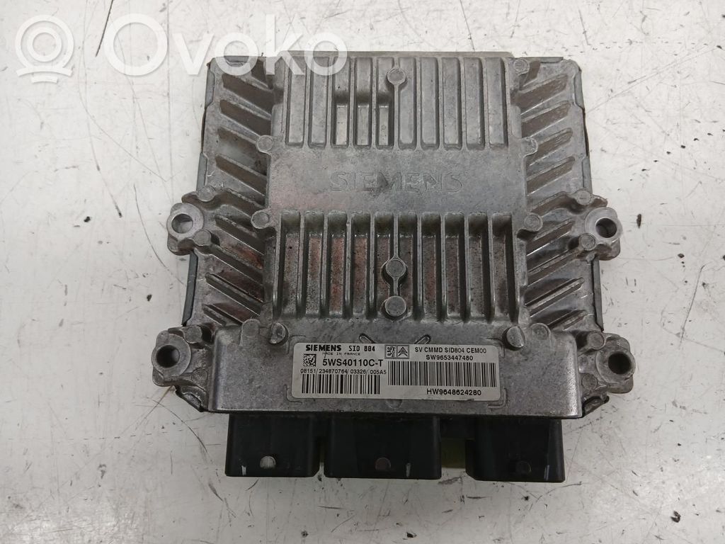 Unité de commande, module ECU de moteur   5WS40110CT