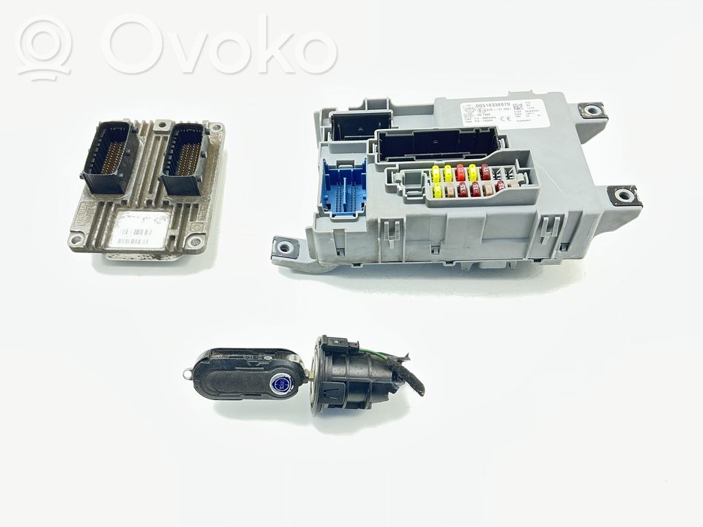 Lancia Ypsilon Engine ECU kit and lock set 
