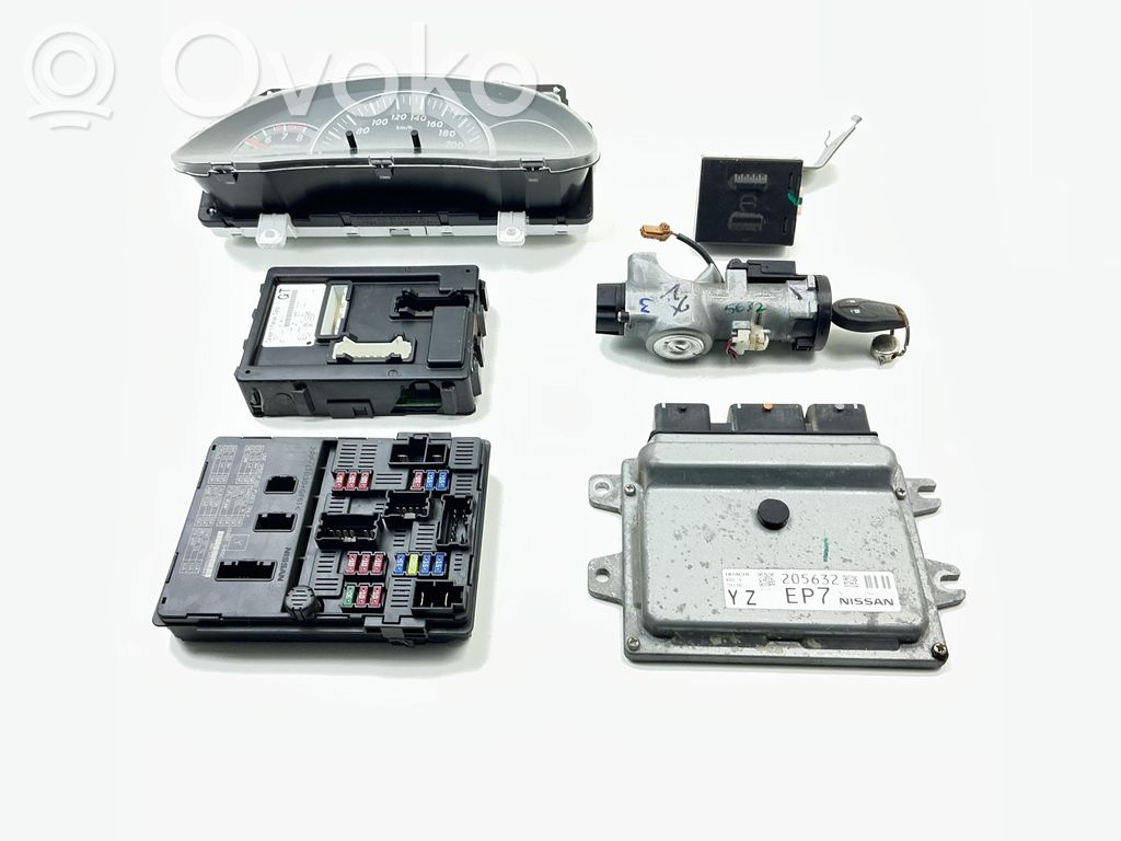 Nissan Micra Engine ECU kit and lock set 