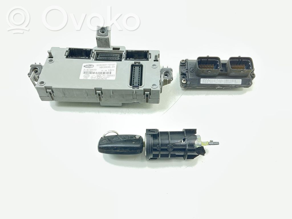 Lancia Ypsilon Engine ECU kit and lock set 