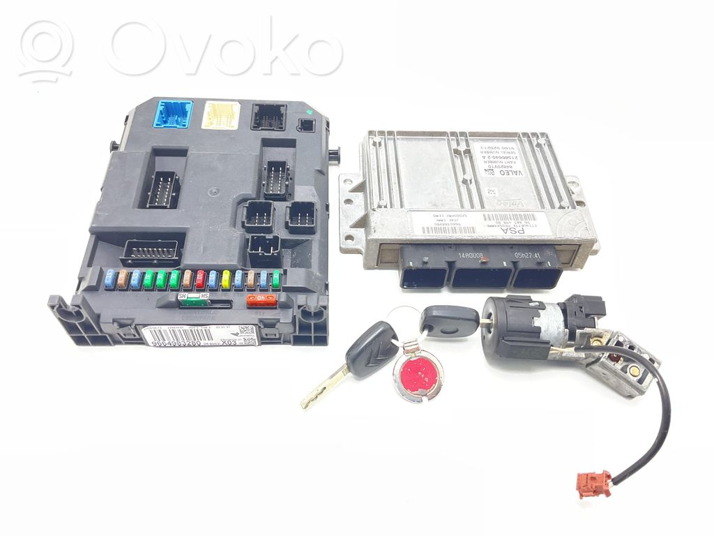 Citroen C3 Engine ECU kit and lock set 
