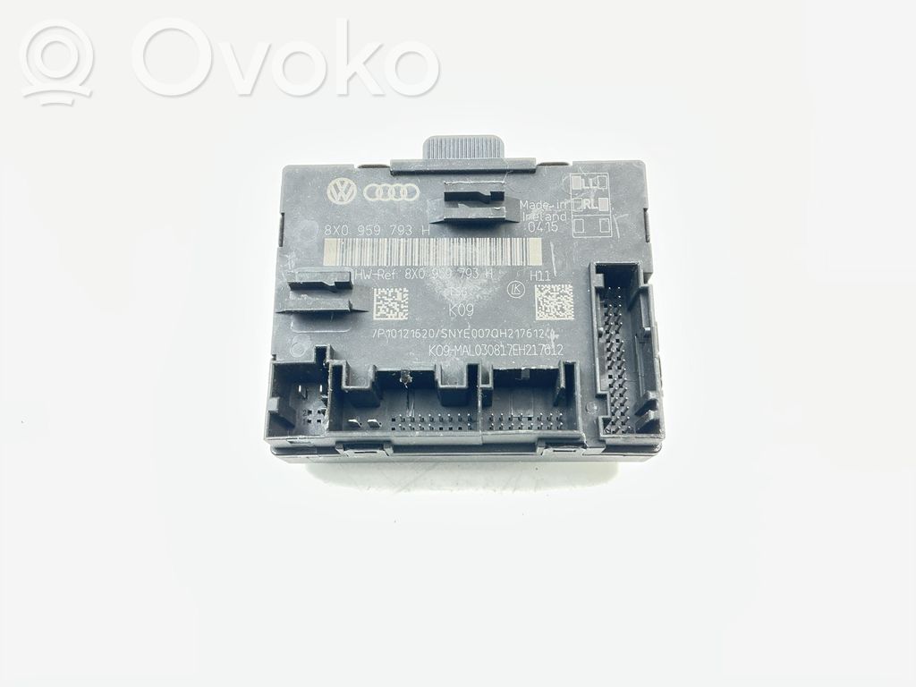 Unité de commande module de porte   8X0959793H,8X0959793H,DFT