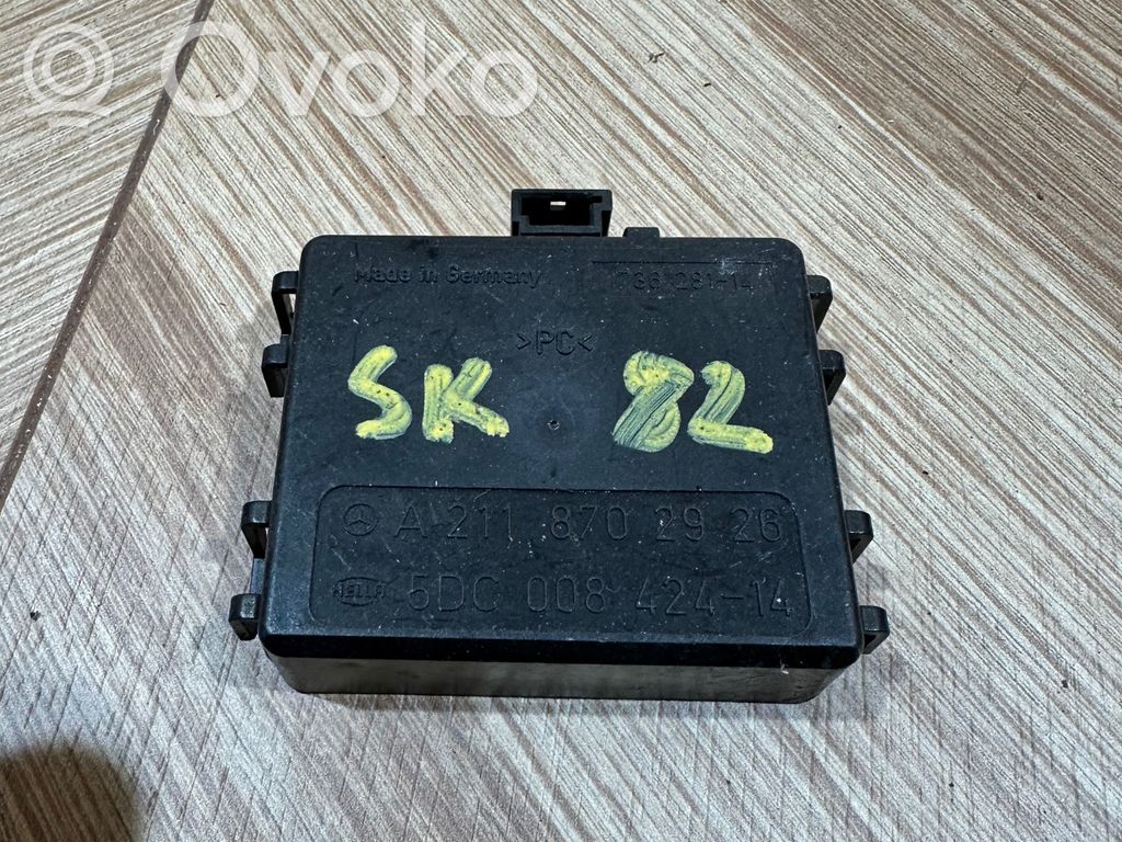 Mercedes-Benz E W211 Sensor de lluvia 