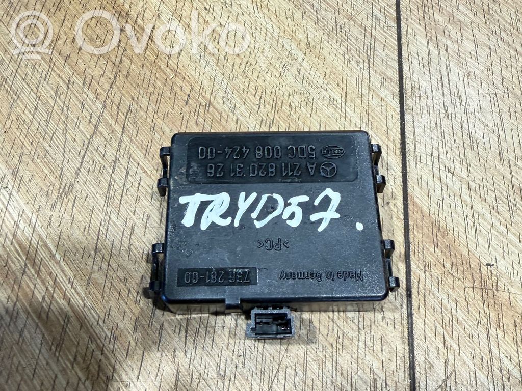 Mercedes-Benz E W211 Sensor de lluvia 
