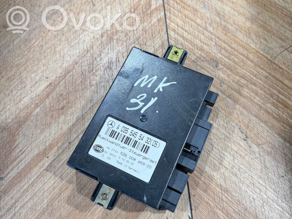 Mercedes-Benz E W211 Tailgate/trunk control unit/module 