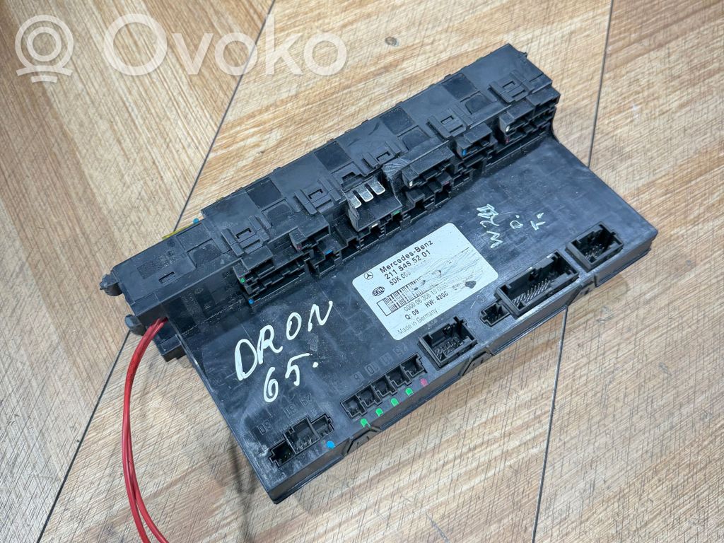 Mercedes-Benz E W211 SAM control unit 