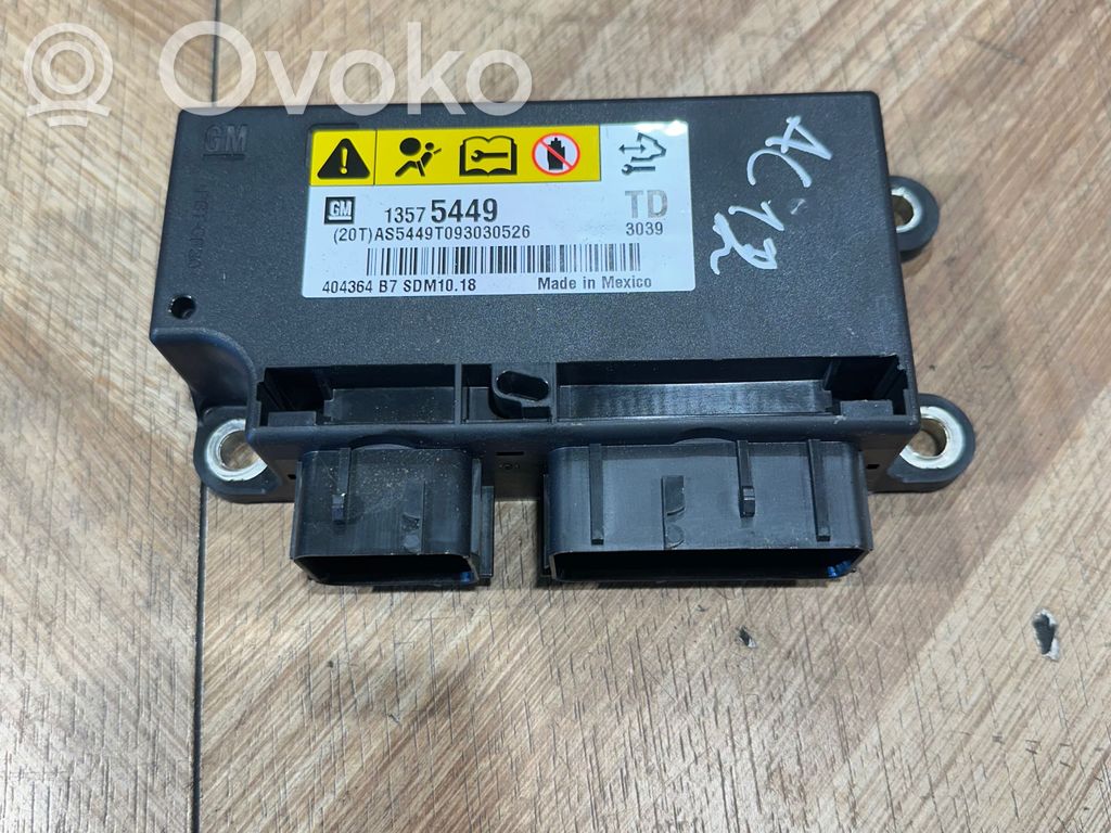 Opel Insignia A Sterownik / Moduł Airbag 