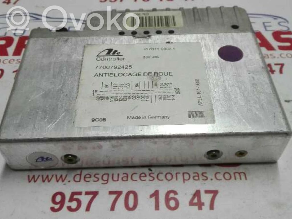 Renault 21 Unidad de control/módulo ECU del motor 