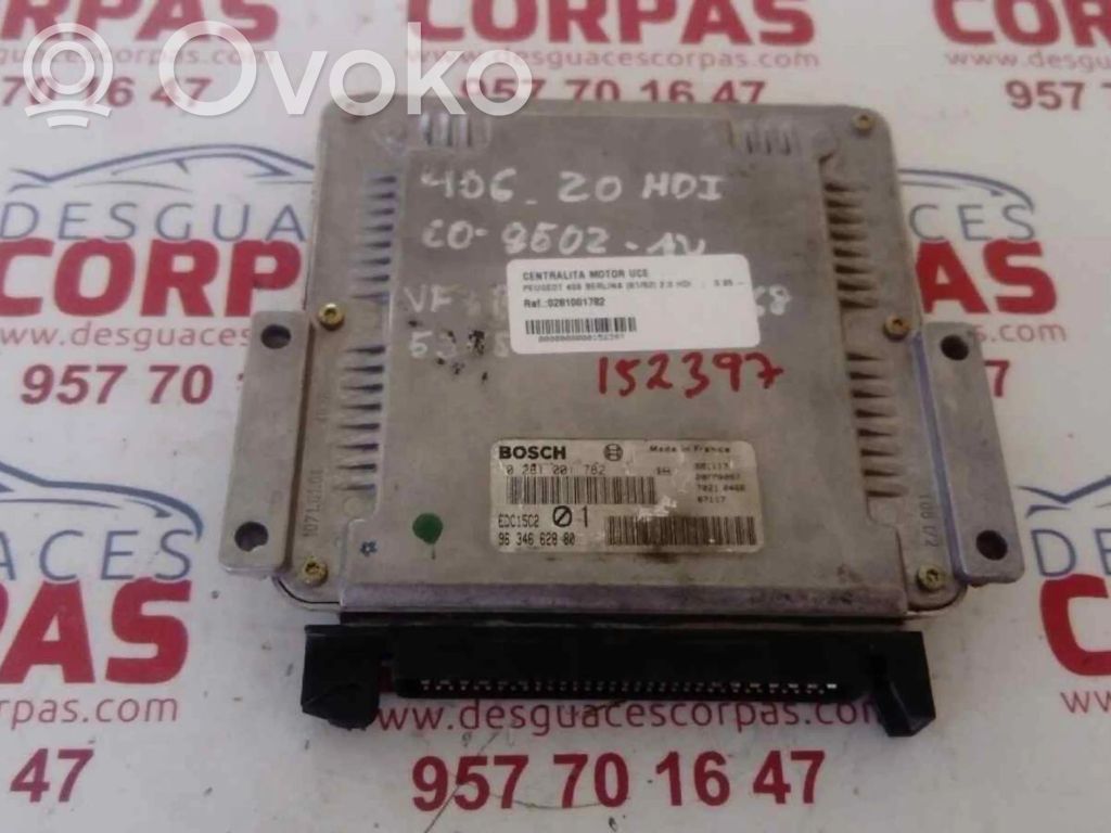 Peugeot 406 Unité de commande, module ECU de moteur 