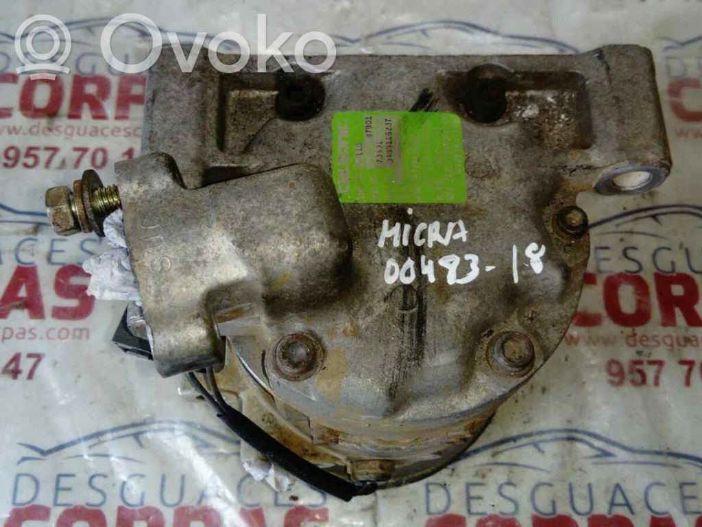 Nissan Micra Kompresor / Sprężarka klimatyzacji A/C 