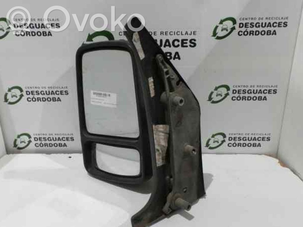 Front door electric wing mirror   0309MANUAL,NEGROPLASTICO