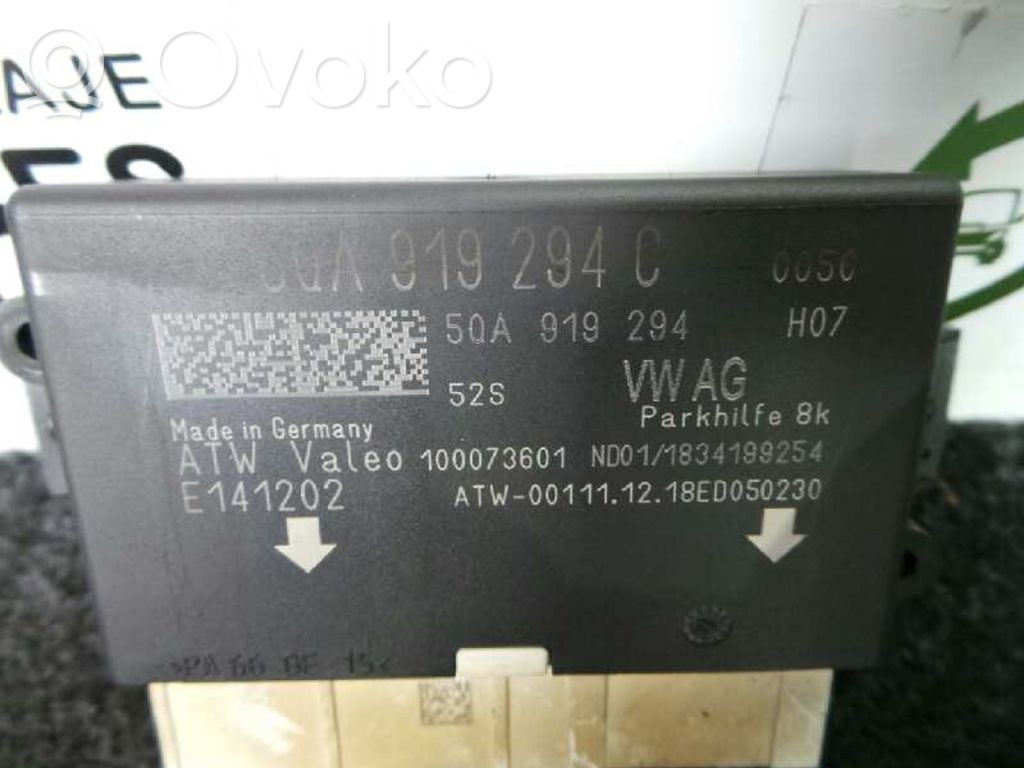 Citu veidu vadības bloki / moduļi   5QA919294C