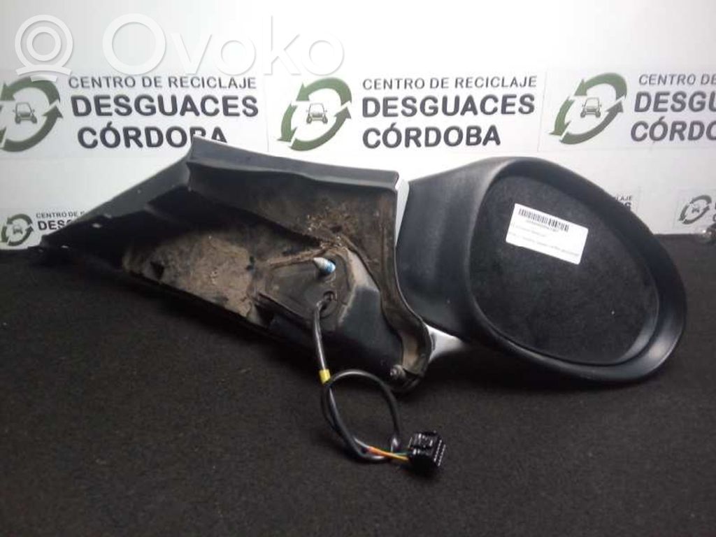 Front door electric wing mirror   ELECTRICO3CABLES,BLANCO