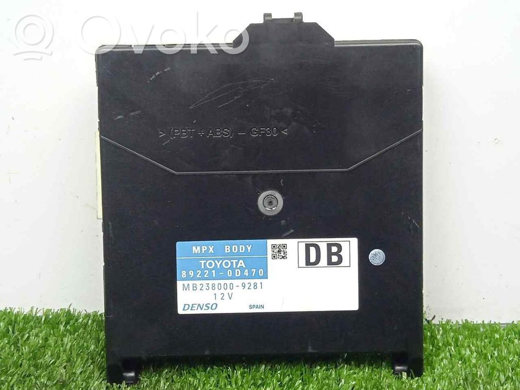 Other control units/modules   DENSO