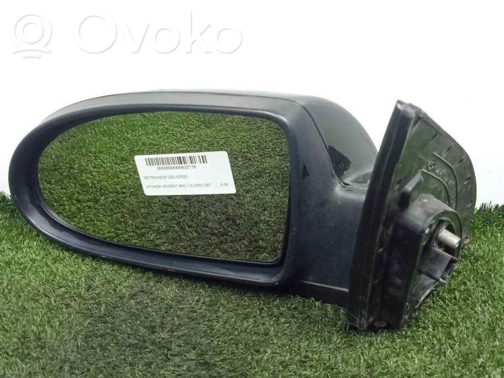 Front door electric wing mirror   ELECTRICO5PINES,NEGRO