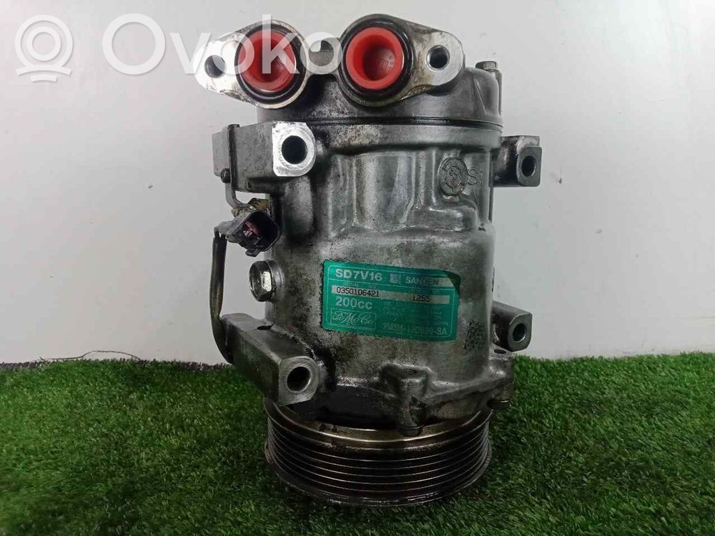 Air conditioning (A/C) compressor (pump)   SANDEN6CANALES,SD7V16