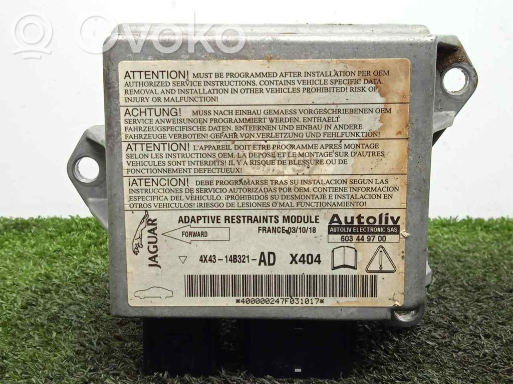 Airbagsteuergerät   4X4314B321AD