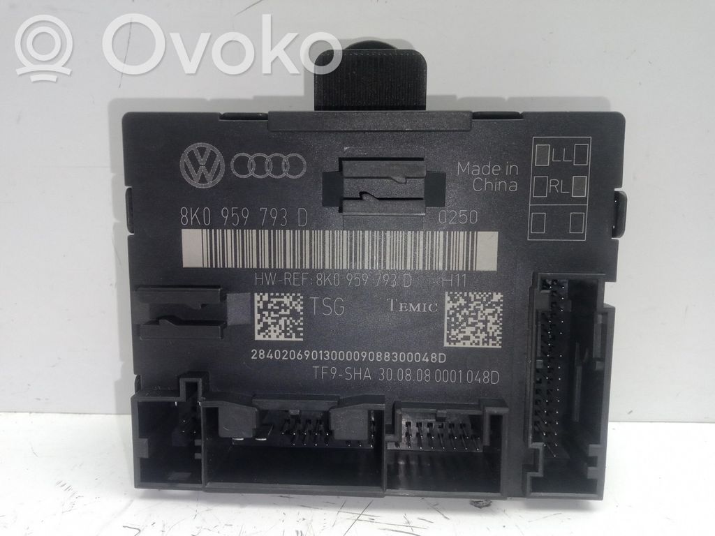 Otras unidades de control/módulos   8K0959793DTF9SHA,TF9SHA,TEMIC
