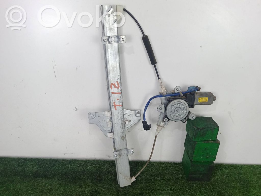 Chevrolet Nubira Rear window lifting mechanism without motor 