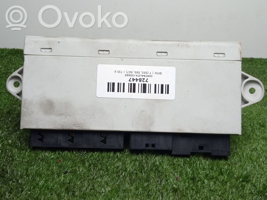 BMW 7 E65 E66 Portin ohjausyksikkö 