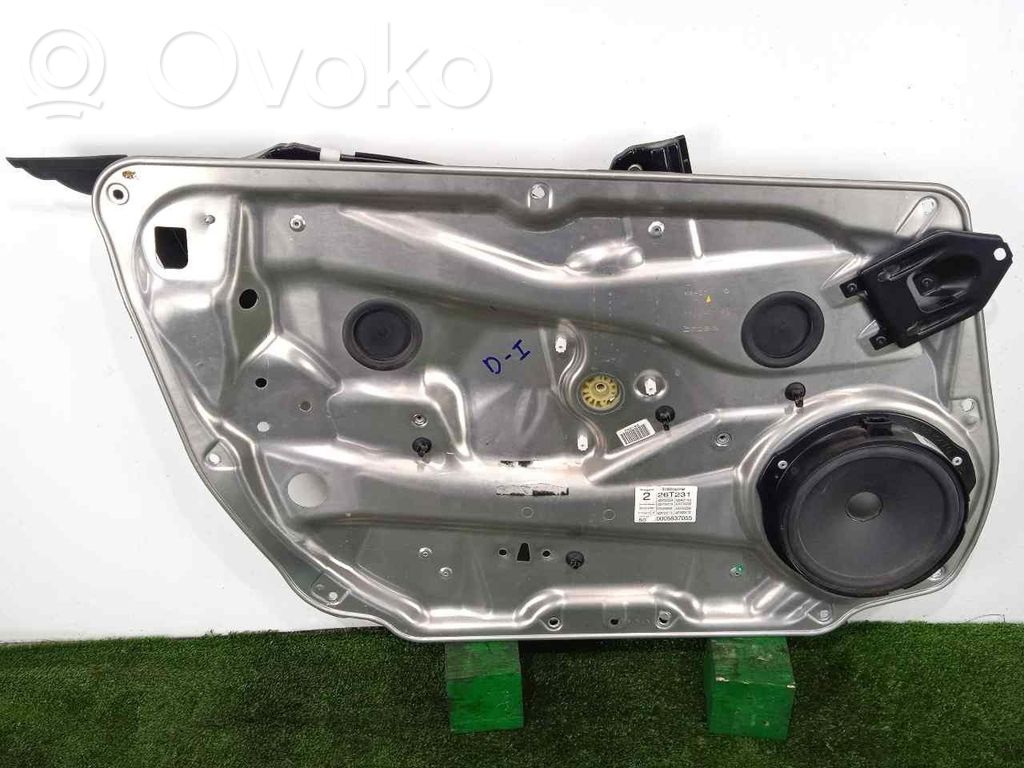 Regulador manual de la ventanilla delantera   SINMOTOR