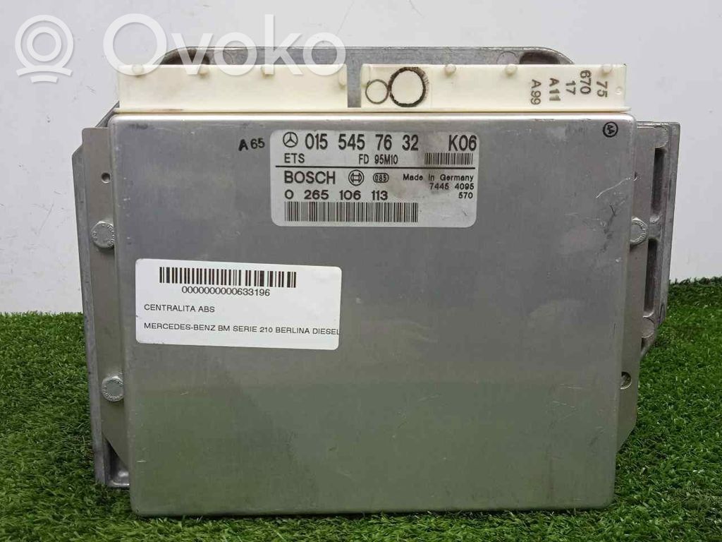 Unidad de control/módulo del ABS   BOSCH