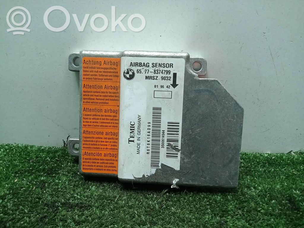 Airbag control unit/module   65778374799,TEMIC