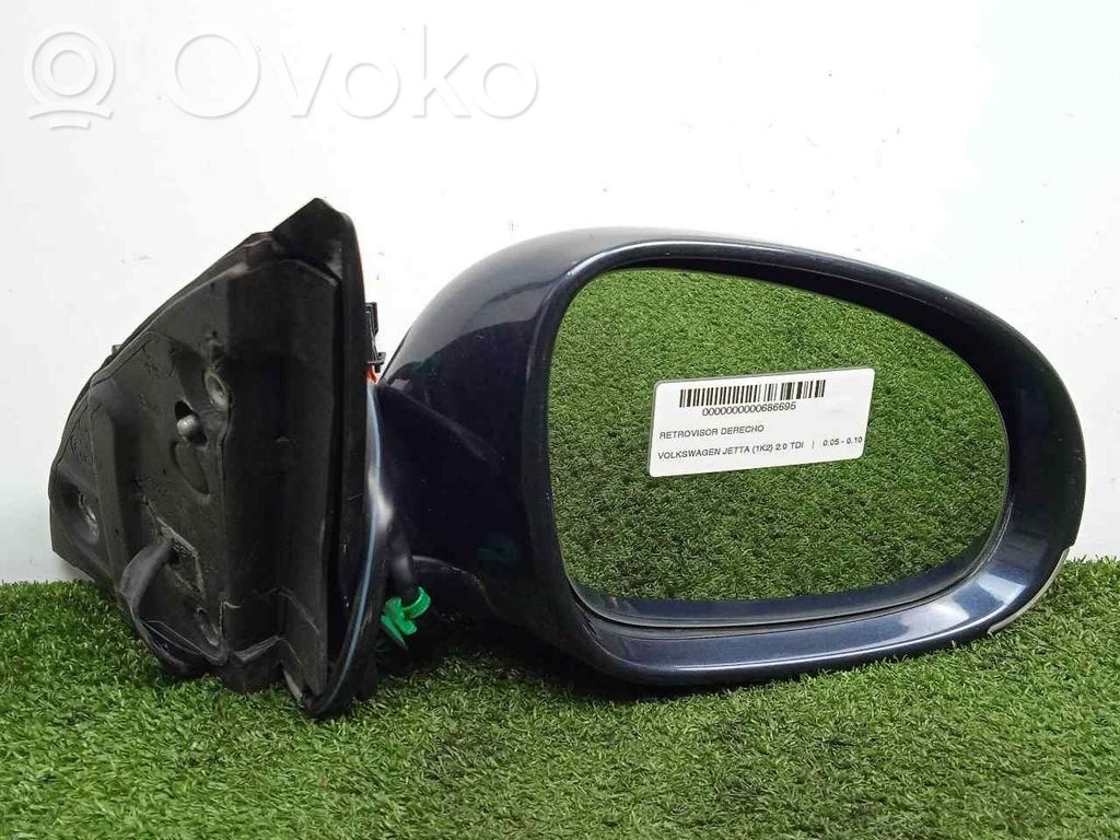 Volkswagen Jetta IV Front door electric wing mirror 