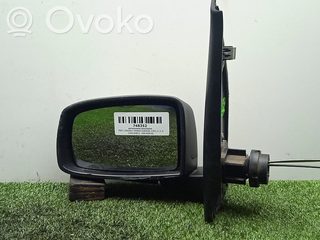 Fiat Panda II Espejo lateral eléctrico de la puerta delantera 